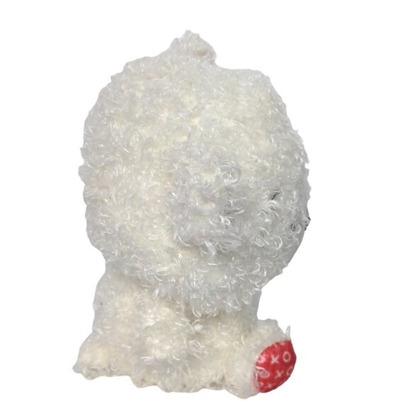 Hallmark Cuddles To Share White Valentine's Day White Bear Stuffed Animal 7.5" - Picture 2 of 6